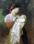 Mother and Child by Bougeureau