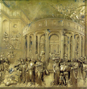 Lorenzo Ghiberti's Gates of Paradise, panel of Joseph's Story
