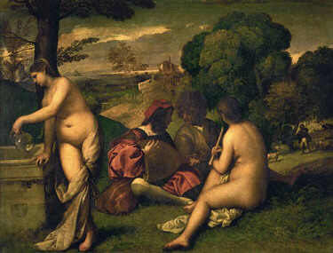 The Pastoral Concert, Giorgione's painting of 1508