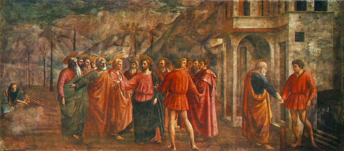 Masaccio's Tribute Money