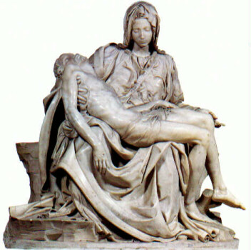 The Pieta by Michelangelo