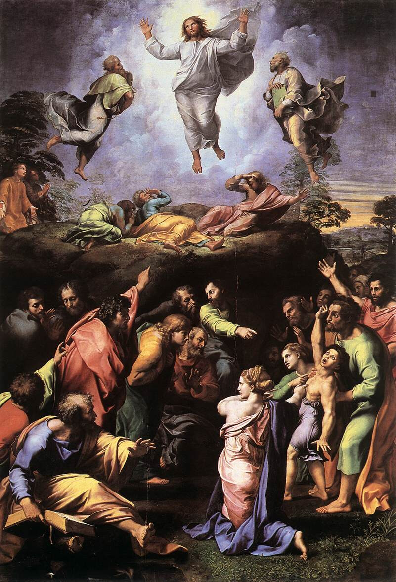 Raphael's Transfiguration of Christ