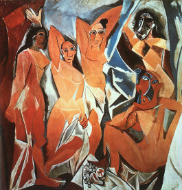 <i>Les Demoiselles d'Avignon</i>,<BR>Picasso